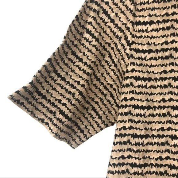 SOLD! NEW Tucker Laura ZigZag Cotton Dress in Safari Sound Size Medium - Picture 8 of 11